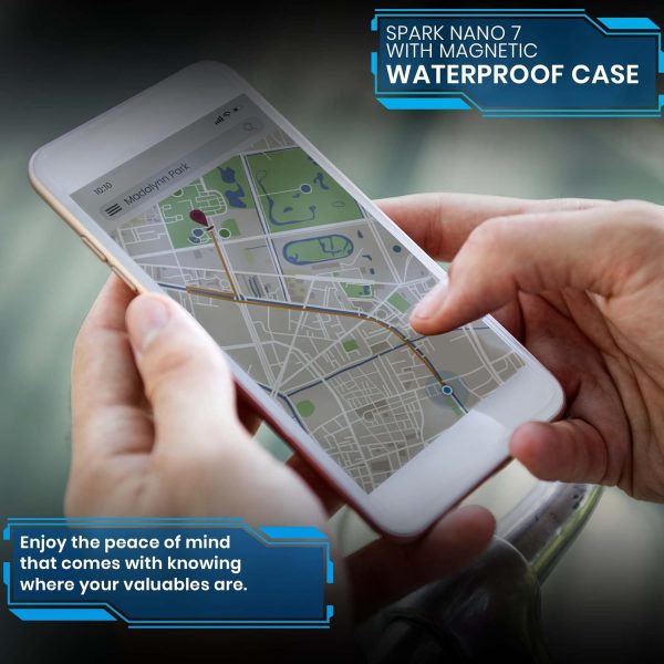 Brickhouse Car Trackers for Your Vehicle - Spark Nano 7 GPS Tracker with Magnetic Waterproof Case - Hidden Real-Time 4G LTE Vehicle Finder - GPS Tracking Device for Cars & More - Subscription Required - Image 5