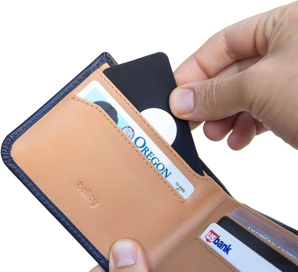 TagVault™ AirTag Wallet Holder - The Thinnest AirTag Wallet Card Insert | Flexible, Stays Hidden, Patent Pending | Elevation Lab - Image 7